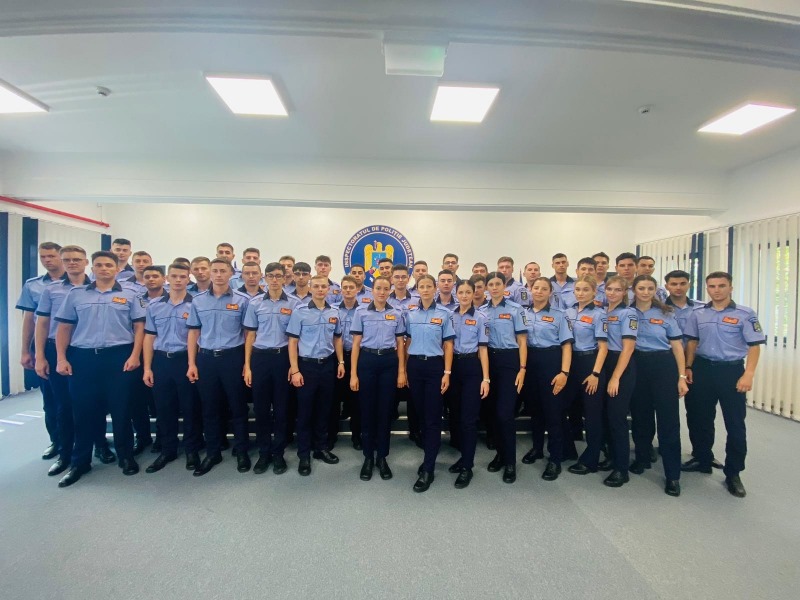 Elevii Școlii de Agenți de Poliție din Câmpina încep stagiul de practică la IPJ Neamț