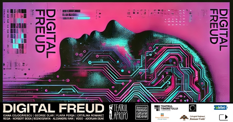 Intrare liberă la spectacolul „Digital Freud” de la Teatrului Tineretului