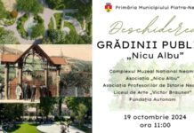 Grădina Publică „Nicu Albu” se deschide sâmbăta aceasta