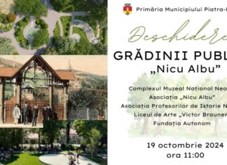 Grădina Publică „Nicu Albu” se deschide sâmbăta aceasta