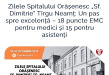 Zilele Spitalului „Sf. Dimitrie” Târgu Neamț - ediția a IV-a