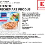 Alertă alimentară: produs cu Listeria retras de la raft