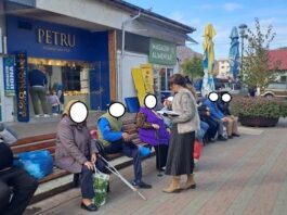Piatra-Neamț. Oameni ai străzii și scandalagii adunați de polițiștii locali