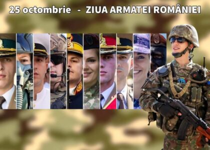 Ceremonie militară de Ziua Armatei Române