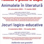 Ateliere pentru copii la Biblioteca Neamț