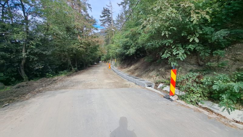drum terasa Lucrările pentru finalizarea drumului spre Terasa Gospodinelor
