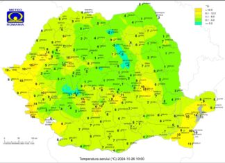 Vreme excelentă și temperaturi peste media perioadei la final de săptămână