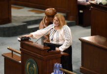 Diana Șoșoacă în Parlament