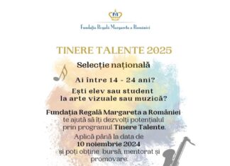 Start pentru bursele Tinere Talente 2025