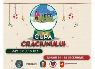 „Cupa Crăciunului” la minifotbal organizată de IPJ Neamț