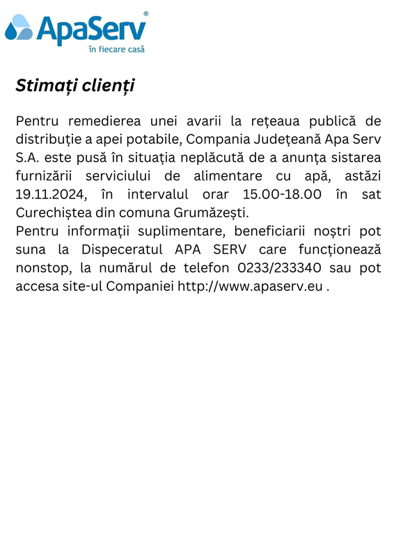 Grumazesti 19.11.2024