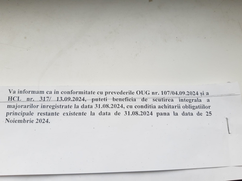 Nebunia amnistiei fiscale: 100.000 de cereri la nivel național, 2300 din Neamț