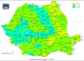 ANM anunță vreme rece și ceață în acest weekend