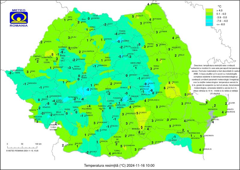 ANM anunță vreme rece și ceață în acest weekend