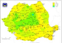 Weekend cu temperaturi scăzute în regiunea de Nord-Est a țării