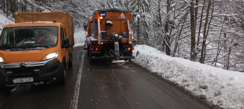 Atenție la polei și crengile căzute pe carosabil!