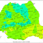 Vreme rece și precipitații mixte în regiunea de Nord-Est a țării