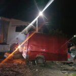 Accident cu victime la Grințieș: impact între un autotren și o autoutilitară