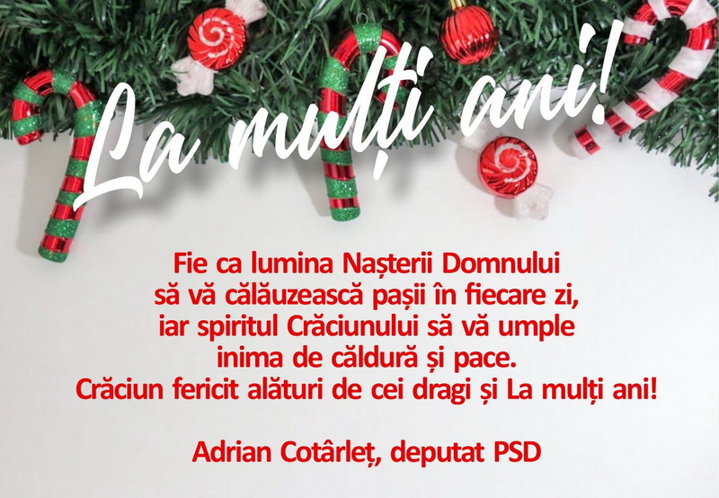 CRĂCIUN 2024 Mesajele de sărbători ale oamenilor politici din Neamț I
