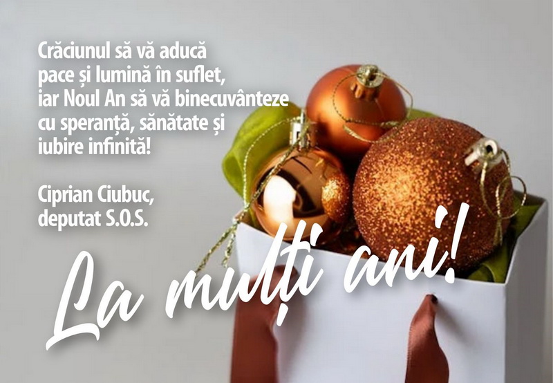 CRĂCIUN 2024 Urările politicienilor nemțeni II