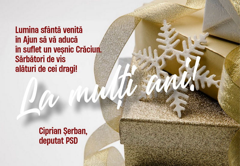 CRĂCIUN 2024 Mesajele de sărbători ale oamenilor politici din Neamț I