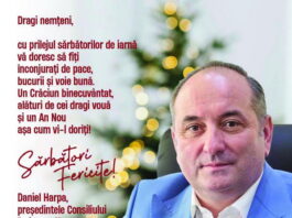 CRĂCIUN 2024 Daniel Harpa, președinte Consiliul Județean Neamț: ”Un Crăciun binecuvântat, alături de cei dragi vouă și un An Nou așa cum vi-l doriți!”