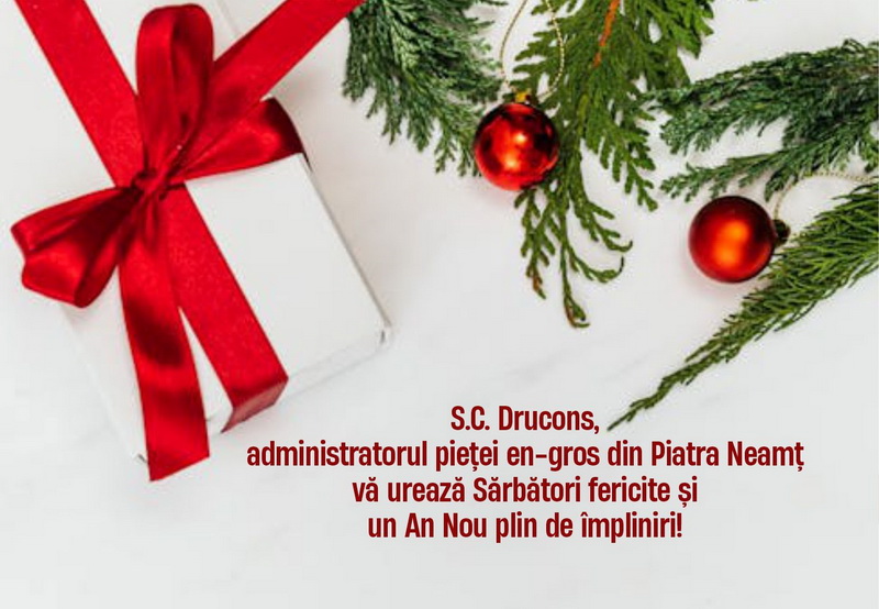 CRĂCIUN 2024 Mesajele de sărbători ale firmelor nemțene I