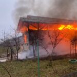 Foc devastator la Gârcina: un incendiu a fost pus intenționat iar un altul a fost declanșat accidental