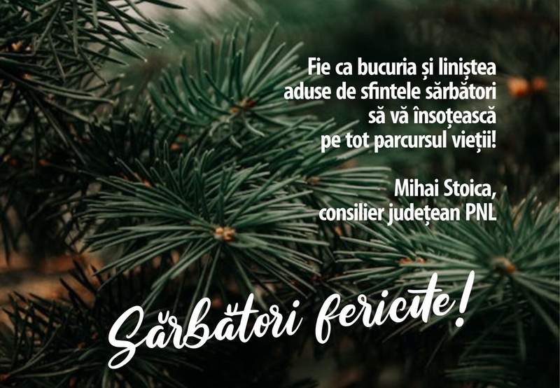 CRĂCIUN 2024 Mesajele de sărbători ale oamenilor politici din Neamț I