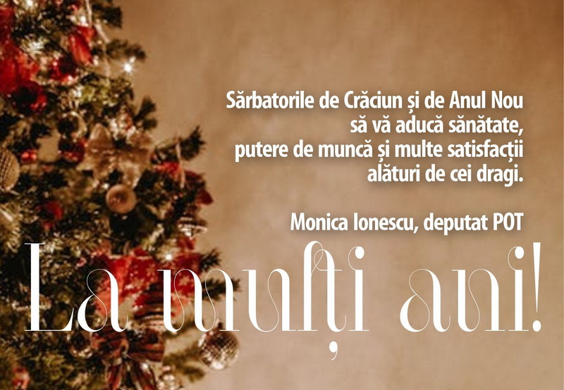 CRĂCIUN 2024 Urările politicienilor nemțeni II