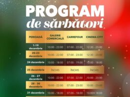 Programul special de sărbători la principalele marketuri din Neamț Programul special de sărbători la principalele marketuri din Neamț