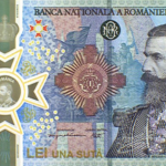 Bancnota dedicată regelui Carol I - avers