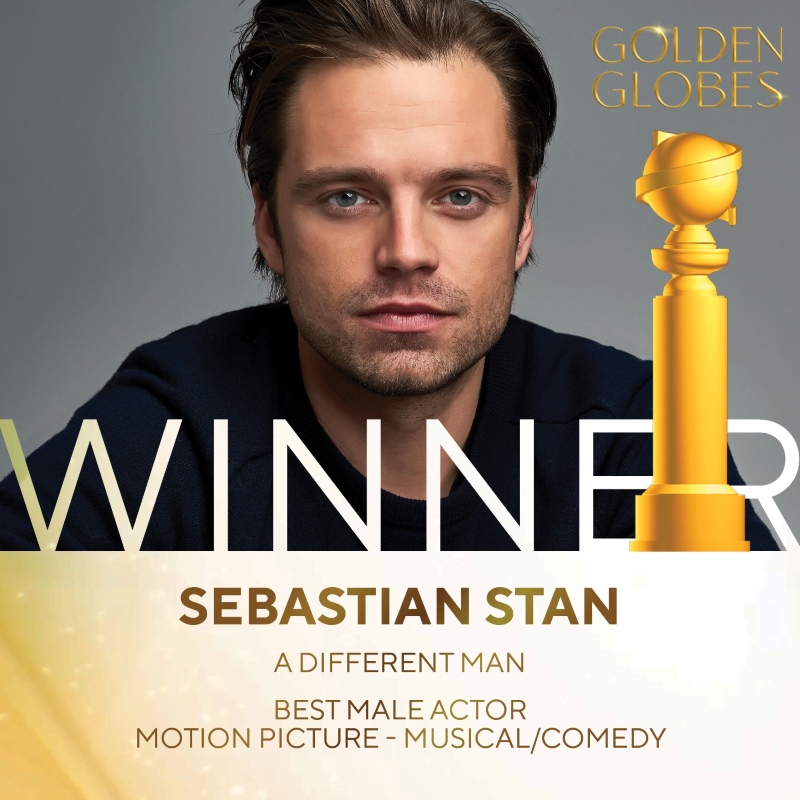 Românul Sebastian Stan a câștigat Globul de Aur pentru cel mai bun actor