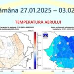 Ianuarie aduce valori termice ridicate și precipitații sporadice