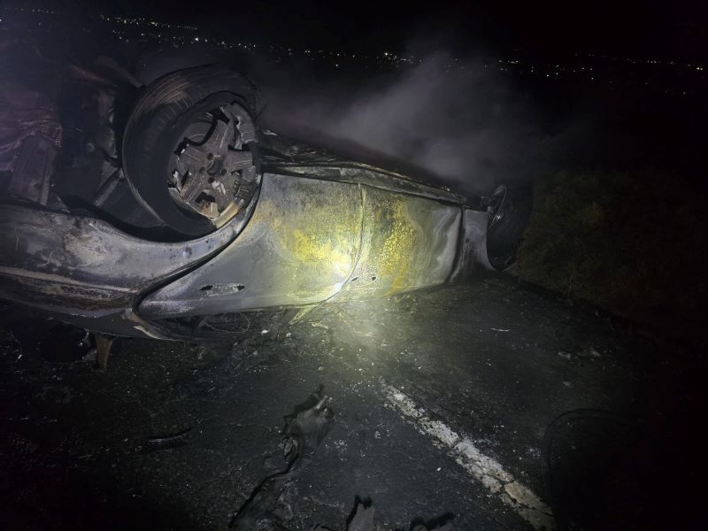 FOTO. Un tânăr a scăpat cu viața dintr-un accident deosebit de grav