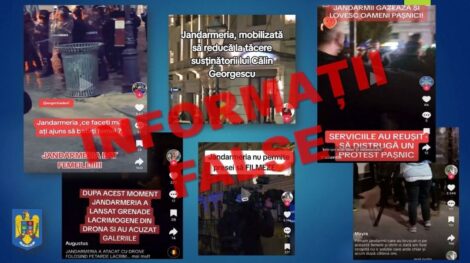 Jandarmeria Română reacționează – acuzații de informații false pe platformele sociale