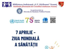 Fără consultații în Ambulatoriul SJU Piatra Neamț de Ziua Mondială a Sănătății