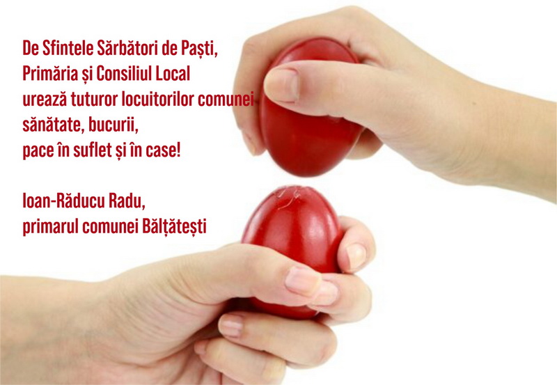 PAȘTE 2025 Urările primăriilor din mediul rural din județul Neamț