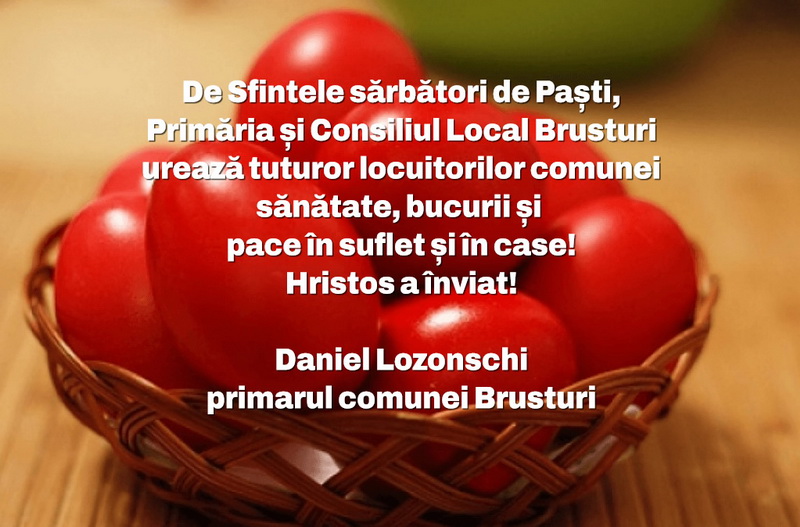 PAȘTE 2025 Urările primăriilor din mediul rural din județul Neamț