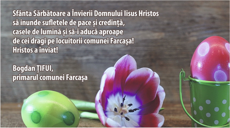 PAȘTE 2025 Urările primăriilor din mediul rural din județul Neamț