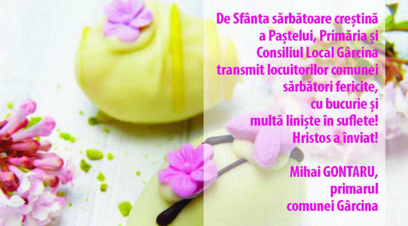 PAȘTE 2025 Urările primăriilor din mediul rural din județul Neamț