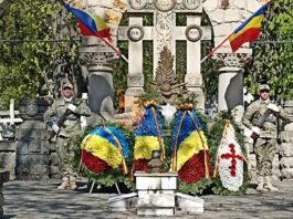 Ceremonie militară dedicată Zilei Veteranilor de Război