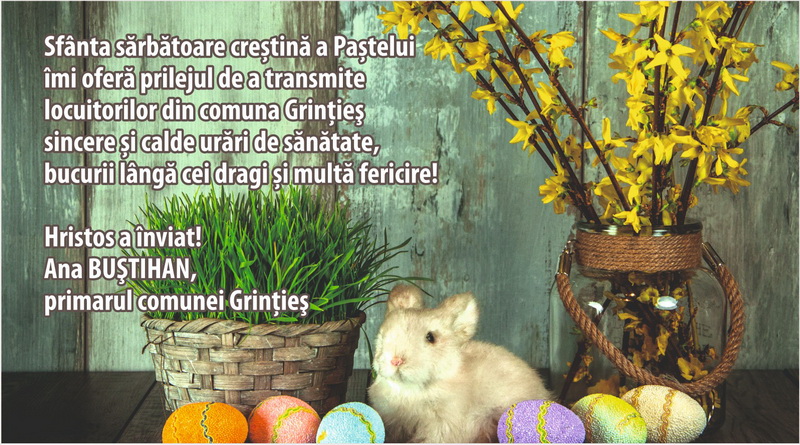 PAȘTE 2025 Urările primăriilor din mediul rural din județul Neamț