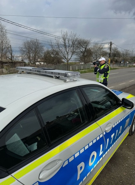 Sancțiuni severe în „Speed Marathon”. Peste 120 de amenzi pentru viteză