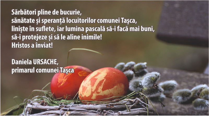 PAȘTE 2025 Urările primăriilor din mediul rural din județul Neamț