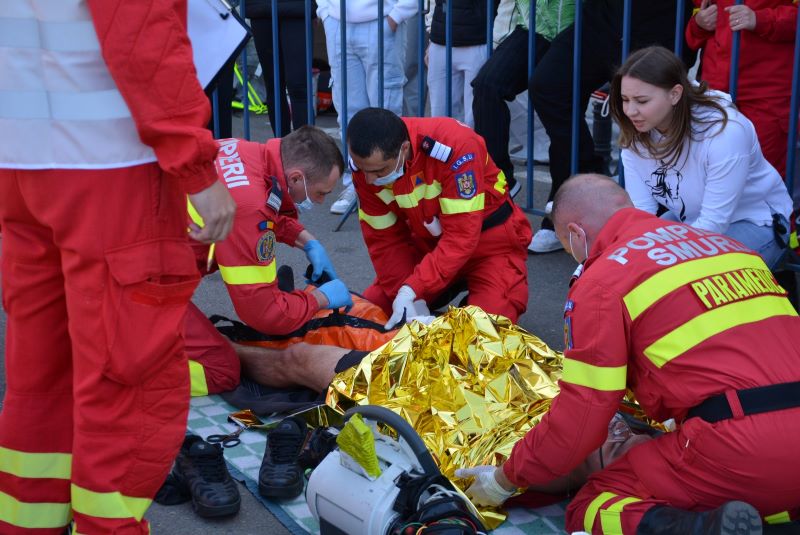 Video-foto. Salvatorii nemțeni, pe podium la etapa zonală a Competiției Naționale de Descarcerare și Prim Ajutor Calificat