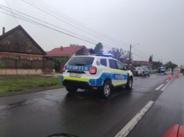 Căruță spulberată de o mașină la Zănești