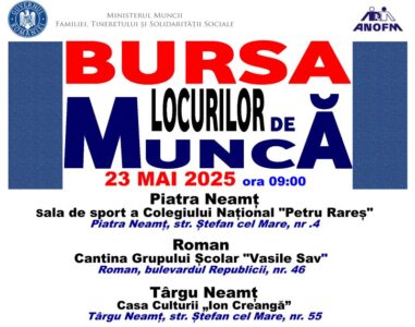Peste 500 locuri de muncă la Bursa generală