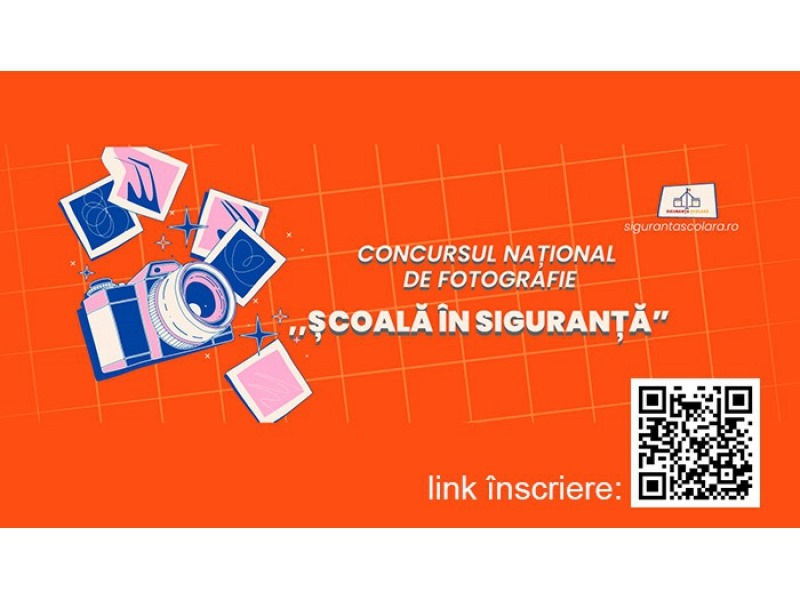 Siguranța în școli, prin ochii elevilor. Concurs național de fotografie
