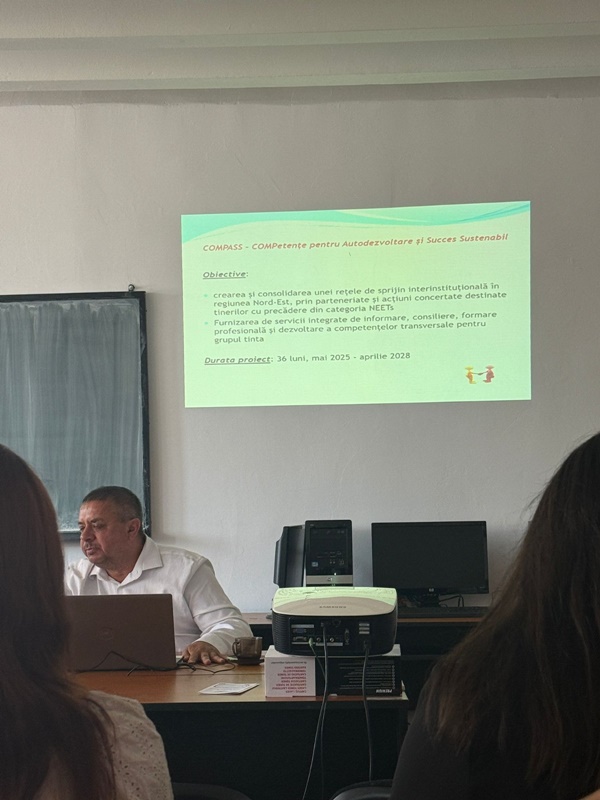 Lansarea proiectului „COMPASS - Competențe pentru Autodezvoltare și Succes Sustenabil” 3 Lansarea proiectului „COMPASS - Competențe pentru Autodezvoltare și Succes Sustenabil”